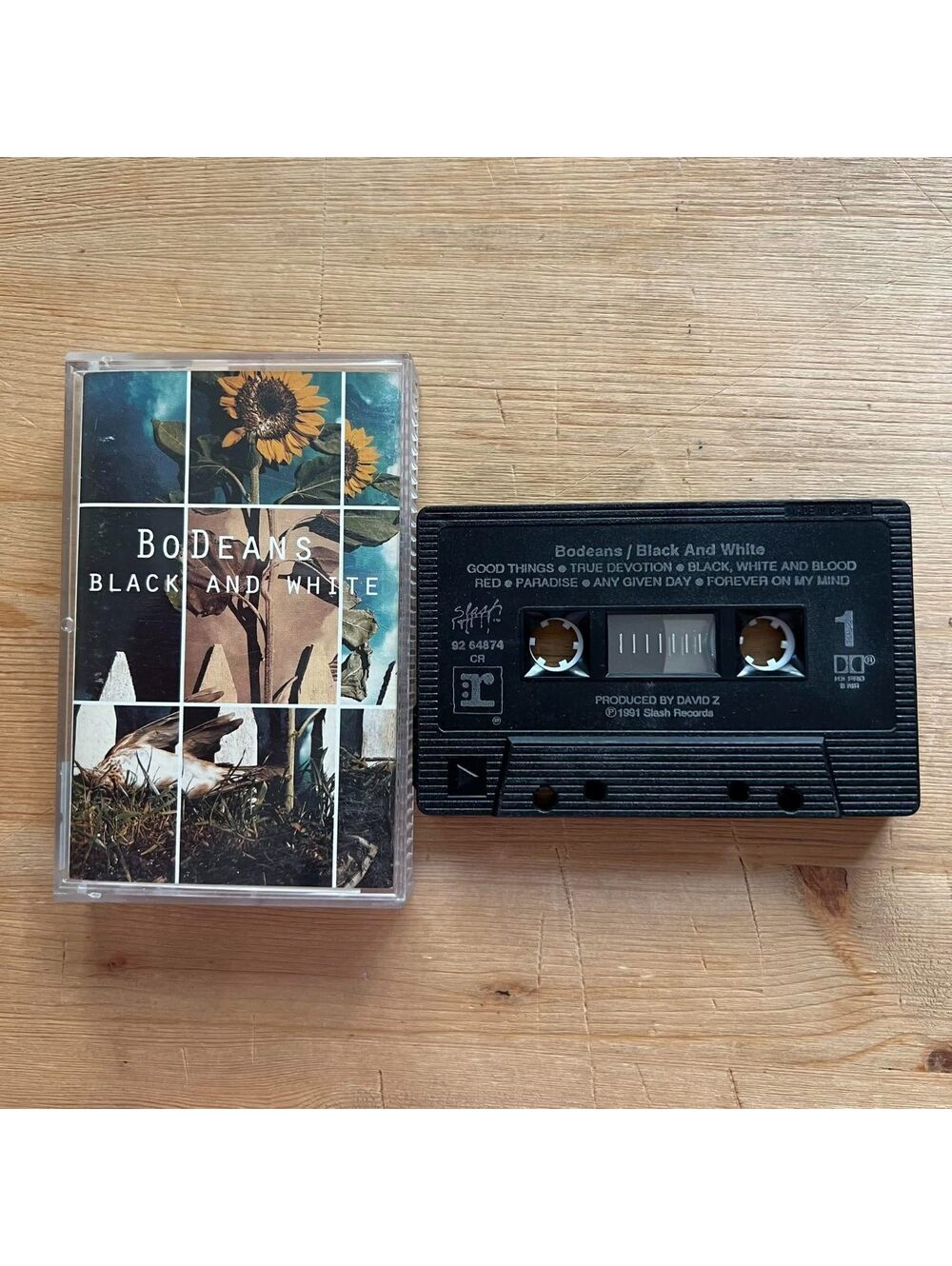 Bodeans - Black and White Cassette Tape VG+ C69